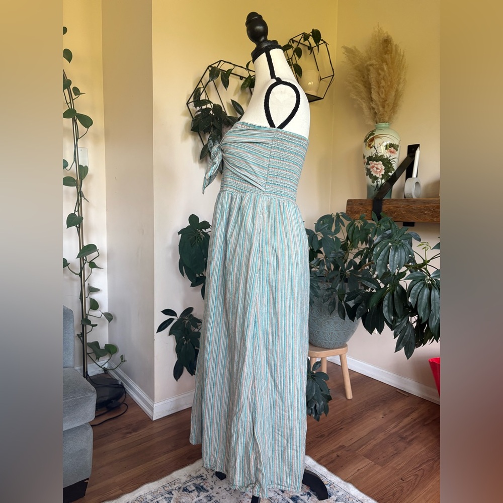 American Eagle - Strapless Striped Maxi Dress - Picture 5 of 8